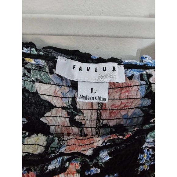 29 Favlux boho top, sz L - Picture 2 of 3